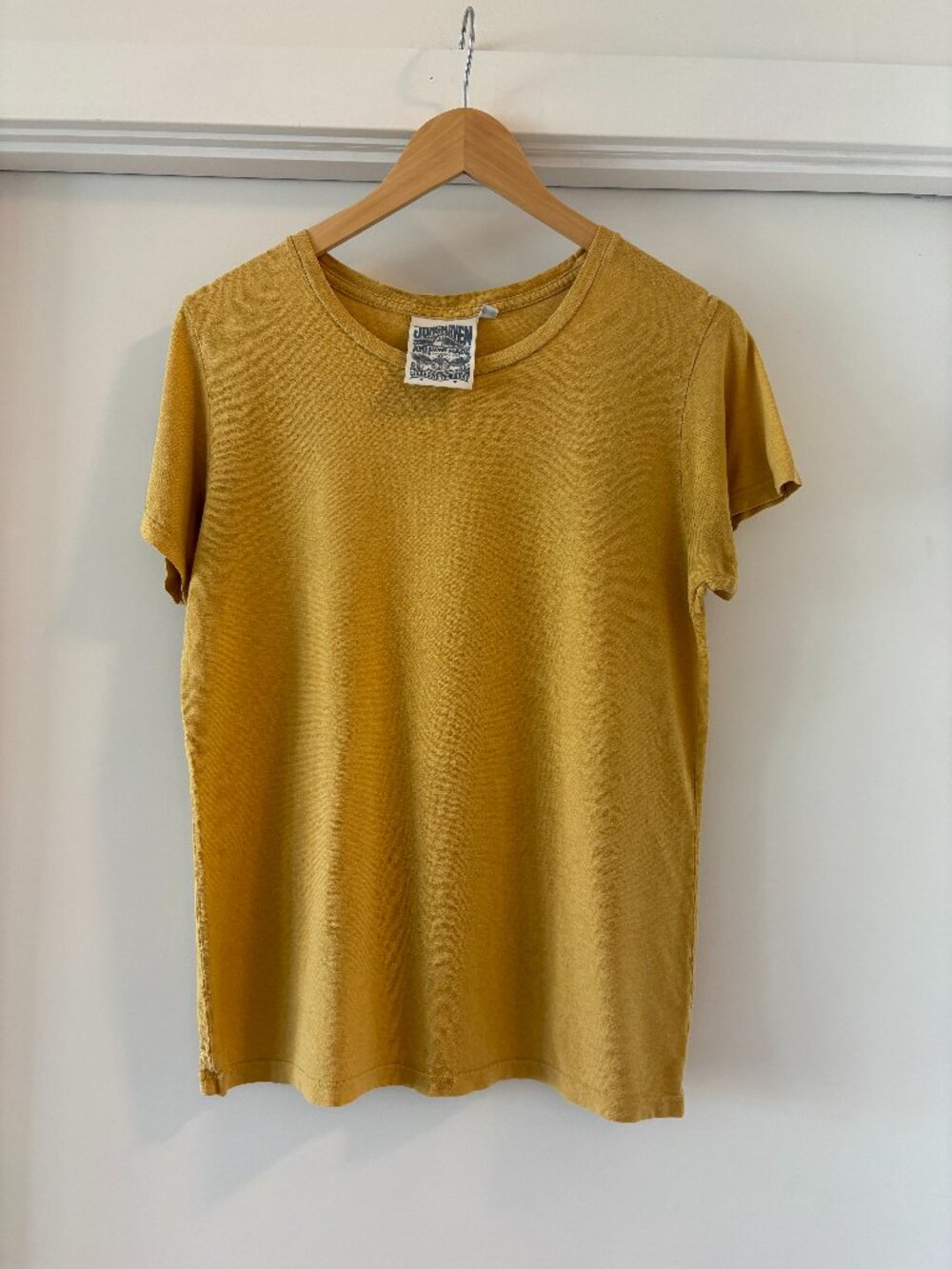 Jungmaven Lorel Tee, Yellow, Size S